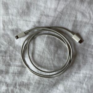 White Lightning to USB-C Cable for iPhone